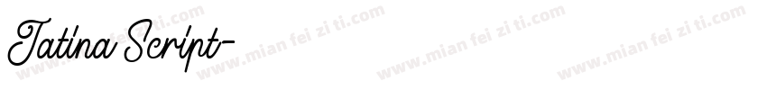 Jatina Script字体转换